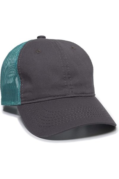 Outdoor Cap قبعة شبكية مغسولة للملابس الرياضية