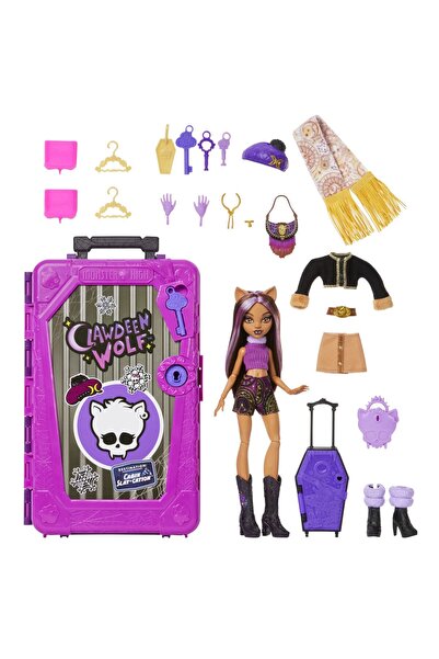 MONSTER HIGH Papusă Skulltimate Secrets Clawdeen Wolf cu accesorii