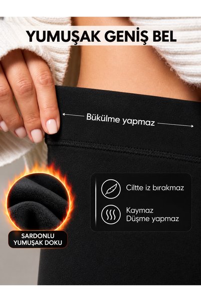 sebura Women's Thermal Underwear Leggings High Waist Corset Effect Butt Lifting Warm Winter Leggings