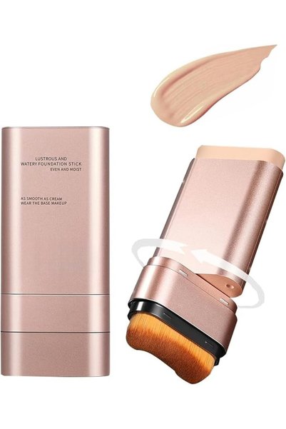 HaveLovely 2 In 1 Natural Anti Wrinkle Foundation Stick, Flawless Eraser Foun...