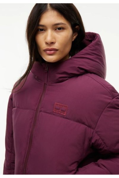 Tommy Hilfiger MOR KADIN ŞİŞME MONT