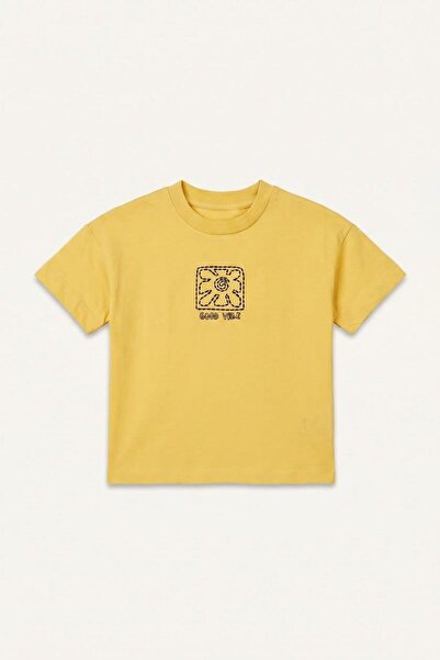 DeFacto 100% Cotton Oversize Printed Short Sleeve T-Shirt (26 Au)