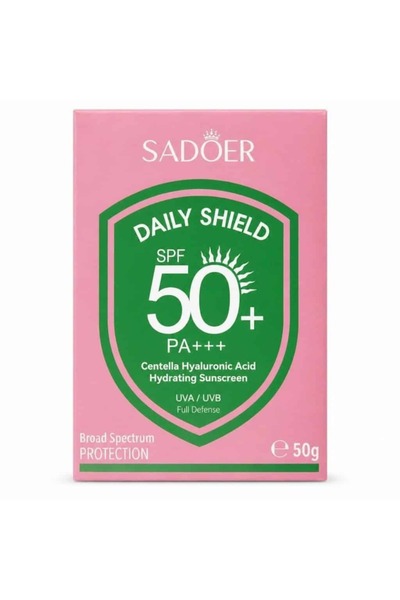 SADOER Daily Shield – Moisturizing Sun Protection with centella and hyaluroni...