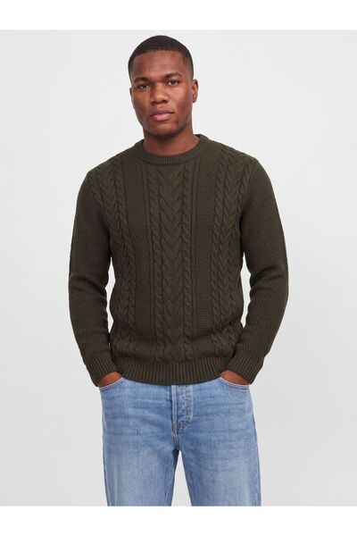Jack & Jones Plus Strickpullover in Übergröße