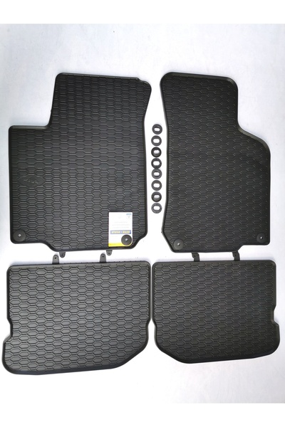 Geyer & Hosaja Set 4 covorase din cauciuc Premium,fara miros, cu prindere,com...