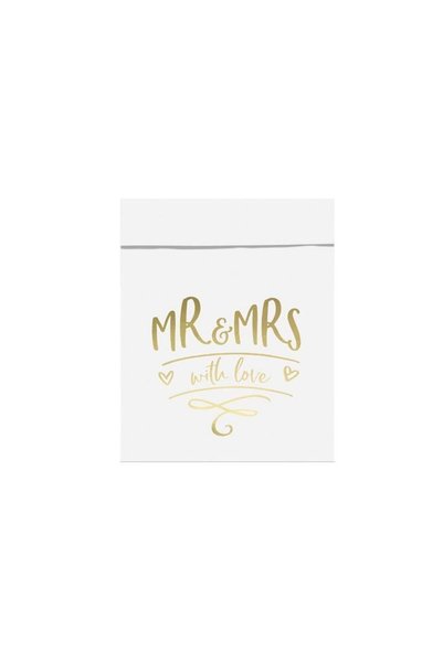 Beauty Home Τσάντες Mr&Mrs, 6 τεμάχια 13×16.5εκ.