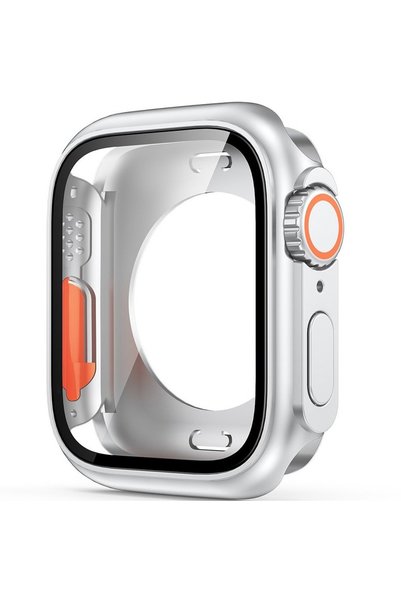 XGSM Carcasă completă 2 în 1 + Sticlă securizată pentru Apple Watch 4/5/6/SE ...