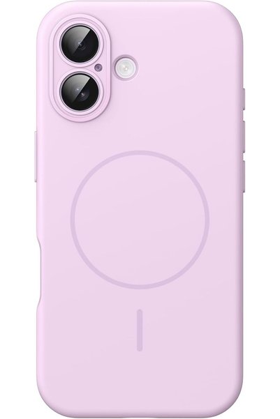 GENERAL Jitech Magnetic Silicone Mobile Phone Case for iPhone 17, Blue