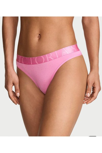 Victoria's Secret Chiloți tanga răcoroși din bumbac, confortabili CTTNPNTYCOO...