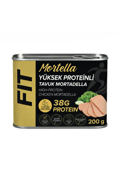 Mortella Fit Yüksek Proteinli Tavuk Mortadella 200 Gr