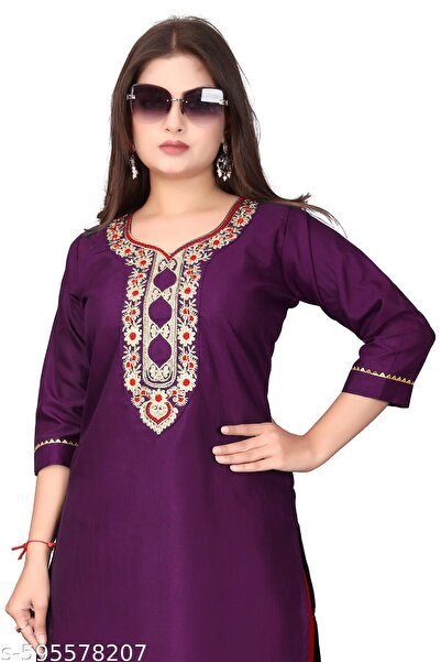 Generic Brand Woman Kurtis with Embroidery, Kurtis with Embroidery