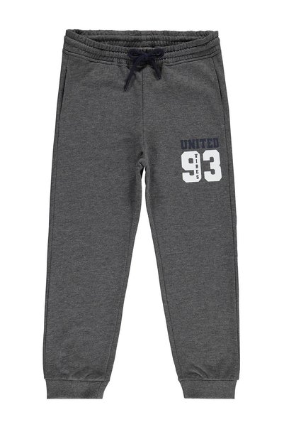 Sılversun United 93 Printed Sweatpants for Ages 8-13 - Gray