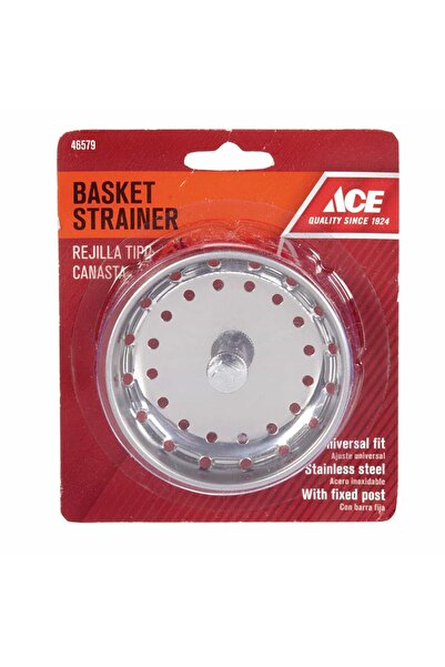 ACE Stainless Steel Universal Fit Replacement Basket Strainer (8.90 cm)
