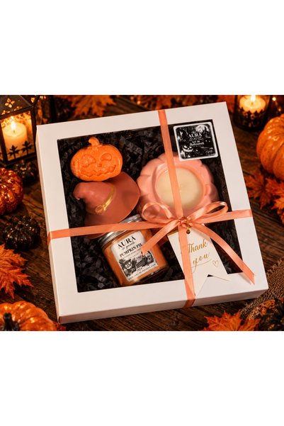 OEM Set cadou de Halloween cu lumânări parfumate – Aura a Poveștii |   Plăcin...