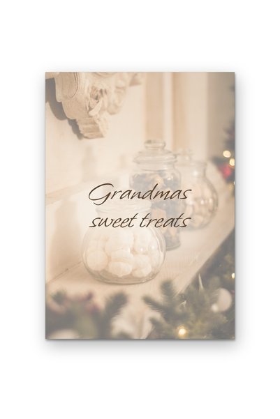 OEM Poster Cardboard 250g A4 Grandma's Sweets, Inspired Wall Decor, A4