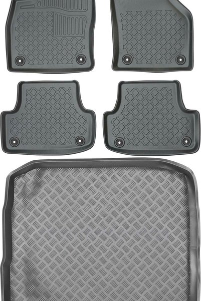 Max-Dywanik Audi A3 8V Sedan din 2012-2020 SET - covorașe auto + covoraș port...