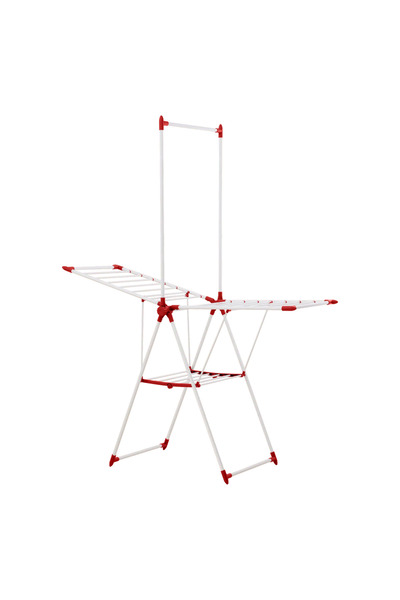 ACE Foldable Carbon Steel Drying Rack W/Top Hanger (157 x 63 x 197 cm)
