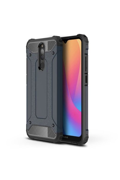 OEM Tough Armor Υβριδική Θήκη TPU/Πλαστικό για Xiaomi Redmi 8/8A – Σκούρο Μπλε