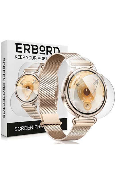ERBORD 2x Sticlă securizată pentru Huawei Watch GT 6 41mm, Sticlă
