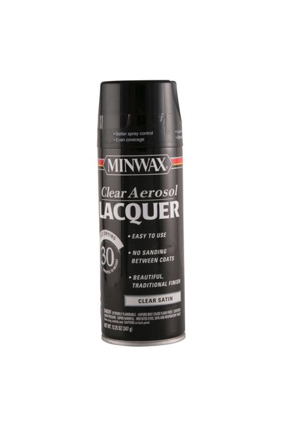 Minwax 15210 Clear Aerosol Lacquer (362.3 ml)