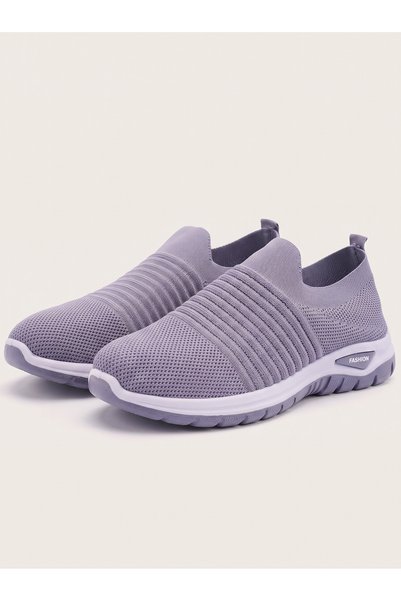 VESCO Men's Ultra-Lightweight Slip-On Walking Shoes Breathable Knit Mesh Casu...