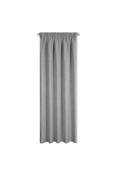 Eurofirany Draperie JULA2 140 x 270 cm rejansa gri deschis