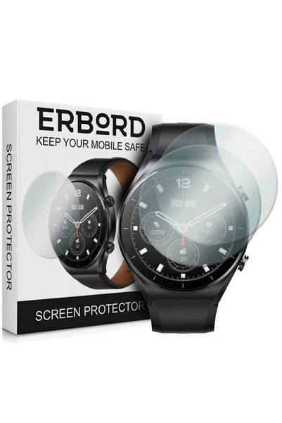 ERBORD 2x Sticlă securizată pentru Xiaomi Watch S1/S1 Active, Fast