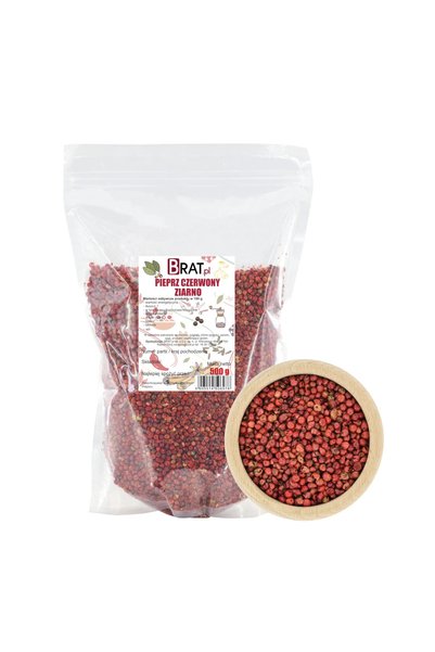 Brat.pl Boabe de piper roșu 500g