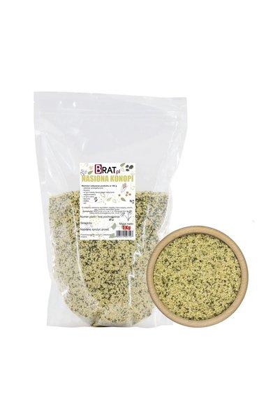 Brat.pl Semințe de cânepă 1kg
