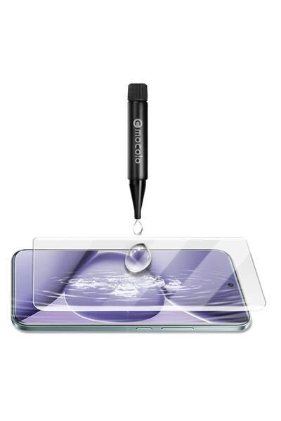 Mocolo Tempered Glass Πλήρους Κάλυψης UV για Redmi Note 15 Pro+ / POCO M8 Pro 5G