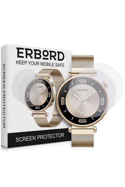 ERBORD 2x Sticlă securizată pentru Huawei Watch GT 4 41mm, Sticlă
