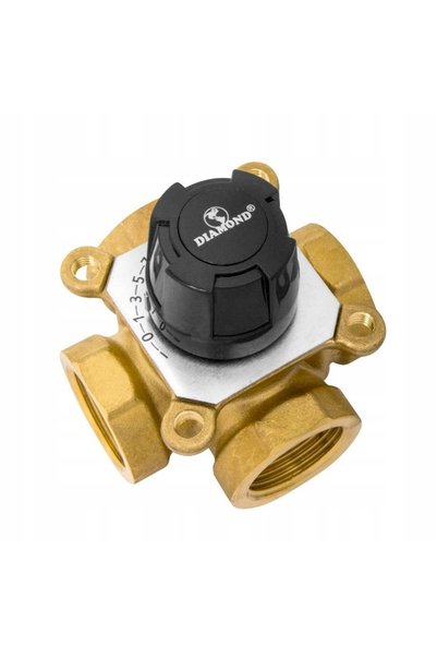 DIAMOND Robinet de amestec cu 4 căi 3/4 țoli