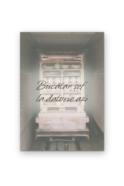 OEM Poster Carton 250g A4 Bucătar șef la datorie azi, Decor bucătărie