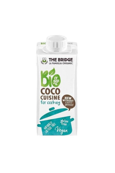 The Bridge Кокосов крем за готвене - Coco Cuisine Bio, 200 мл