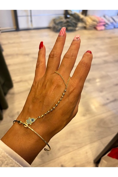 gozdeasutayaccessory شاهمران مع سوار ذهبي