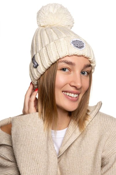 Mad Wave Swimmer's Cap (Cream)