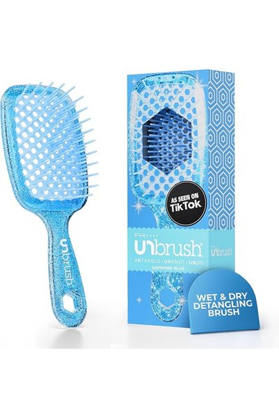 FHI Heat فرشاة شعر UNbrush للتصفيف الرطب والجاف، لون لافندر أرجواني غامق