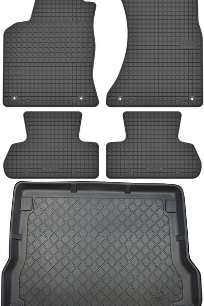 Max-Dywanik Audi Q5 I 8R SUV din 11/2008-12/2016 SET - covorașe auto din cauc...