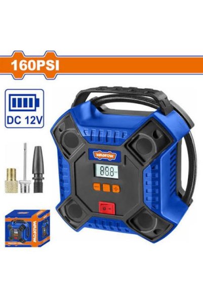 WADFOW ضاغط هواء لإطارات السيارات 12 فولت 160 PSI مع ضوء LED من |   موديل WAA...
