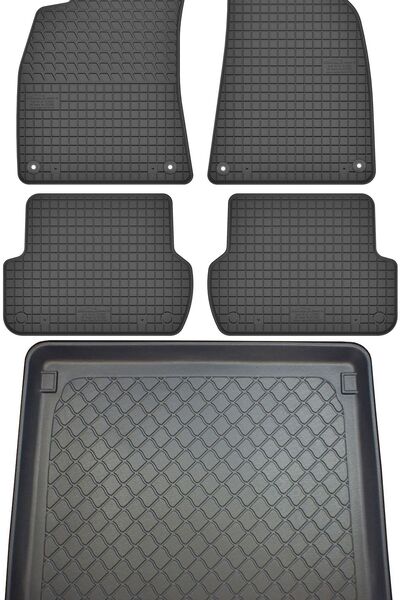 Max-Dywanik Audi A4 B6 B7 Kombi din 11/2001-03/2008 SET - covorașe auto din c...