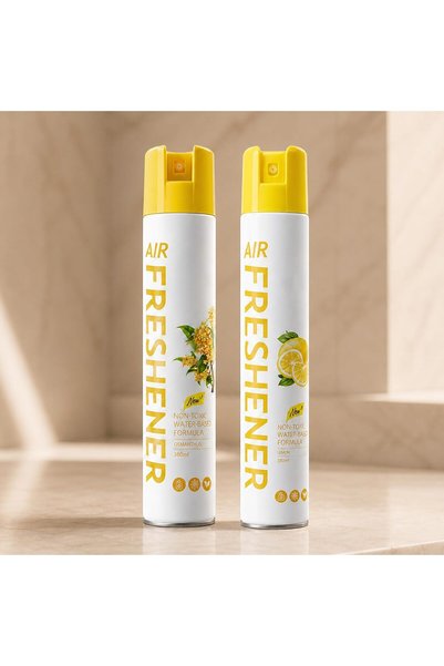 AutoFamily AUTO FAMILY Osmanthus, Lemon Combo Pack of 2, 380ml Air Freshener ...