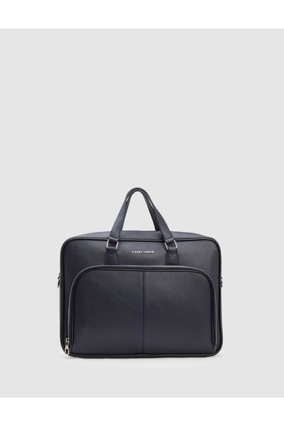 Pierre Cardin Navy Blue Briefcase 50337155-Vr033