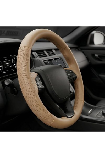 AutoFamily AUTO FAMILY Auto Family Sport Grip Steering Wheel Cover 15 Inch (3...