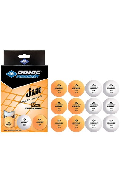 DONIC SCHILDKROT Jade Poly 40+ Minge de tenis de masă 12 bucăți