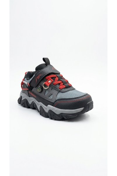 Kappa Kp-2170F Black-Grey Boys' Sports Shoes