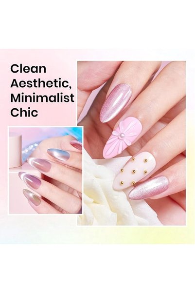 beetles Gel Polish Beetles Builder Gel 6 Pcs, 8 in 1 Strengthener Jelly Time to Relax Sheer Peach Clear Builder Nude Pi