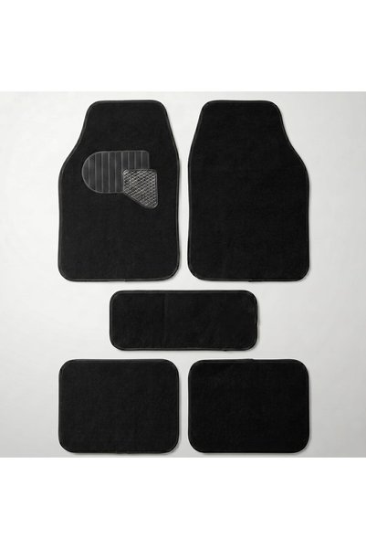 AutoFamily AUTO FAMILY 5 PCS Car Floor Mats Set – Universal Fit Polypropylene...