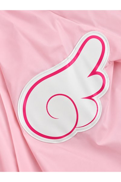 Casabony Pembe Unicorn Kız Çocuk Yağmurluk