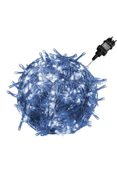 GORILLA Instalație luminoasă VOLTRONIC, 200 LED-uri, 20 m, alb rece, IP44, in...