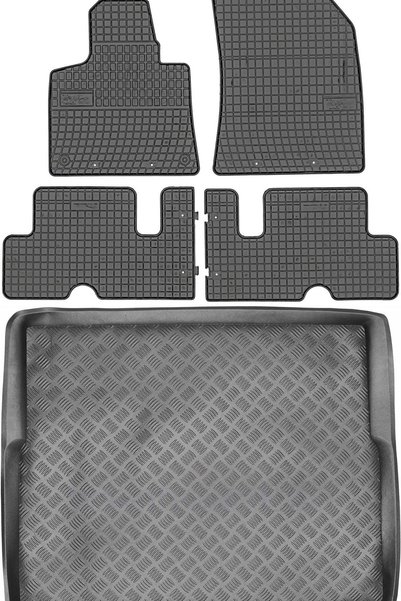 Max-Dywanik Citroen C4 Picasso II Monovolum din 2013-2019 SET - covorașe auto...